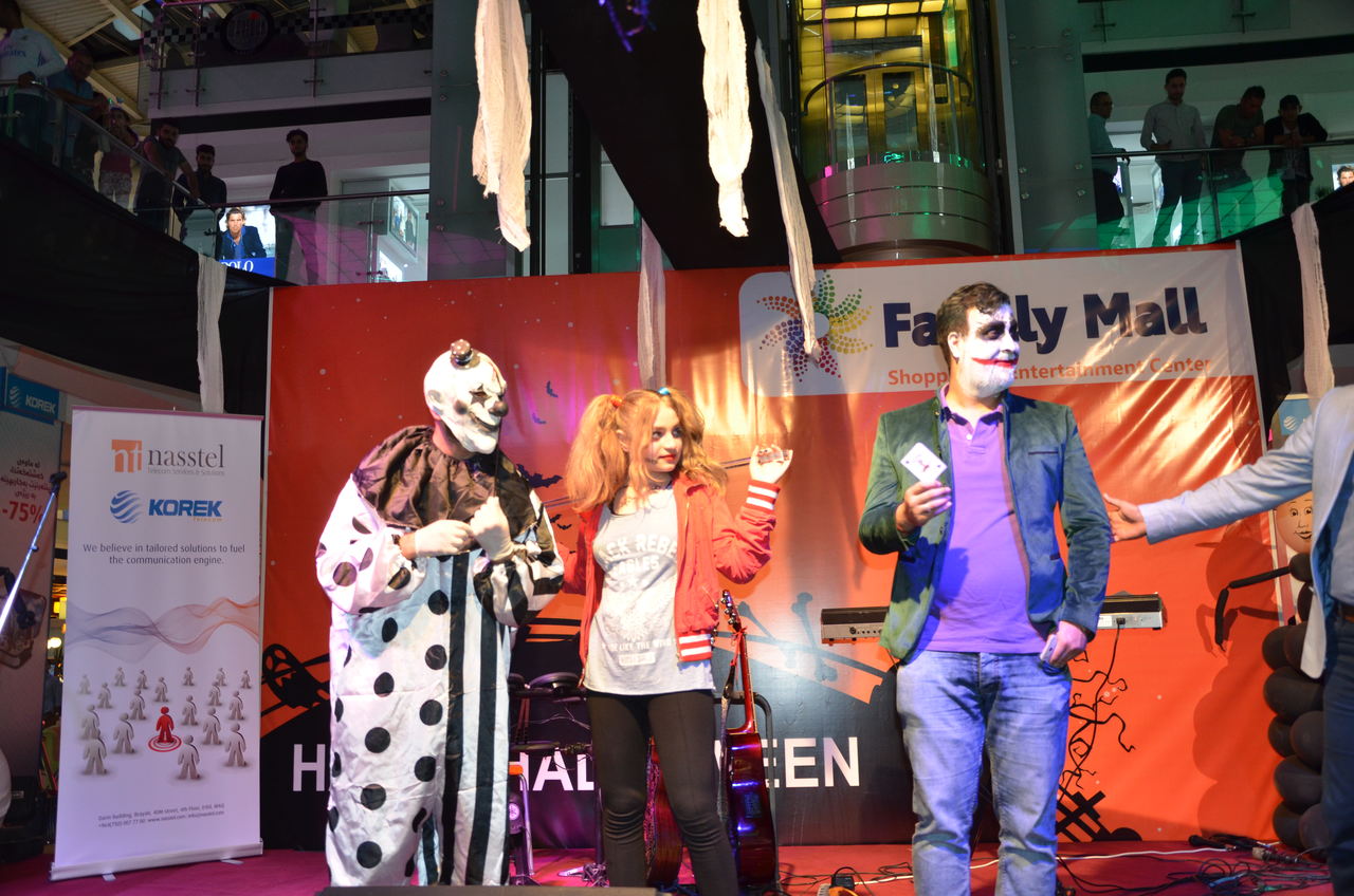 Halloween in Erbil, the capital of the Kurdistan Region, Oct. 31, 2016. (Photo: Kurdistan24)